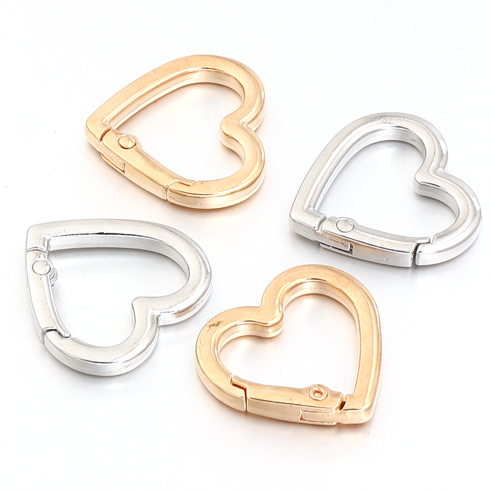 Jewelry Making A Ring - 4-10pcs/lot Gold Color Zinc Alloy Heart