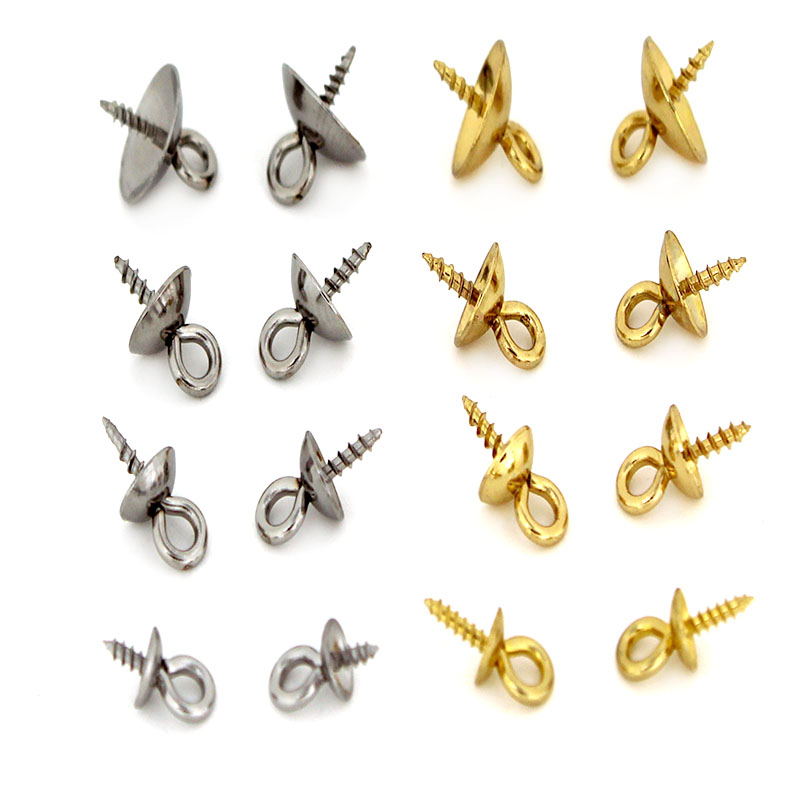 Jewelry Making Drill - 20Pcs Stainless Steel Clasps Hooks Screw