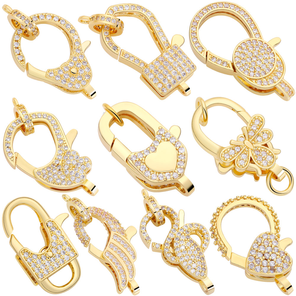 Jewelry Making Supplies - Juya 18K Real Gold Plated Accessories