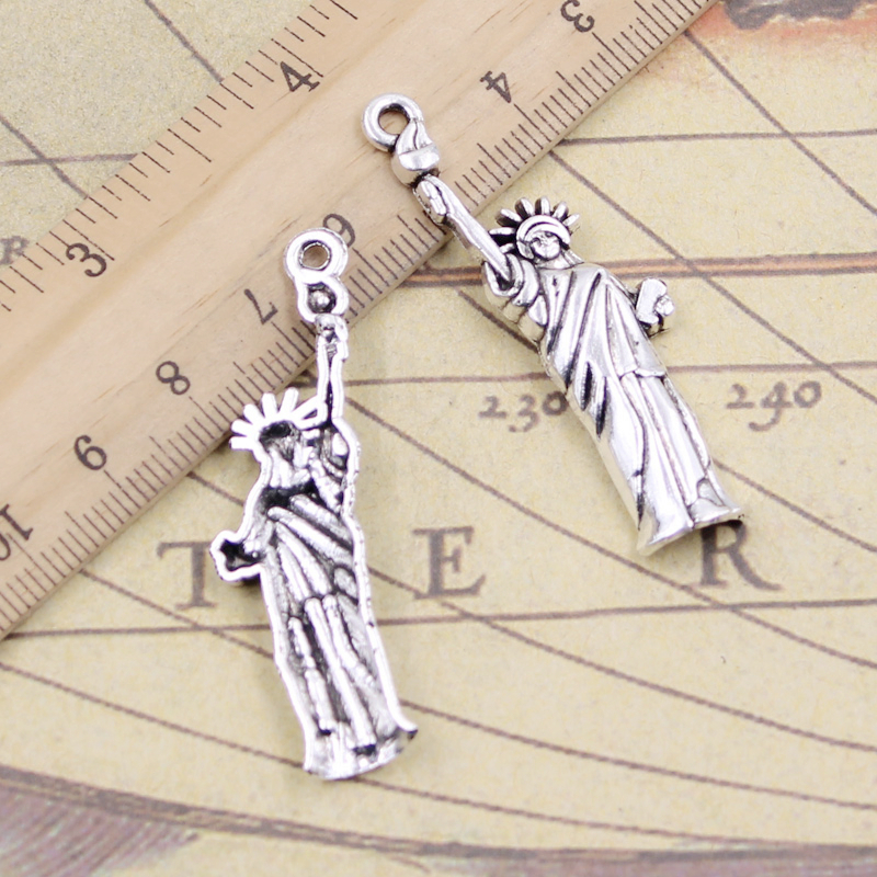 Jewelry Making New York - 10pcs Charms Statue Of Liberty New