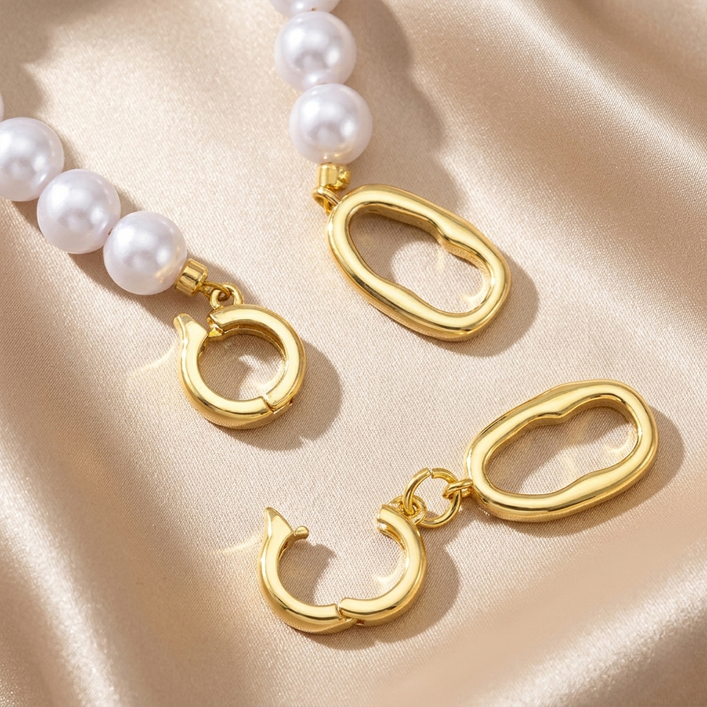 Jewelry Making Supplies - 1/3pcs 18K Gold Color Plated Irregular