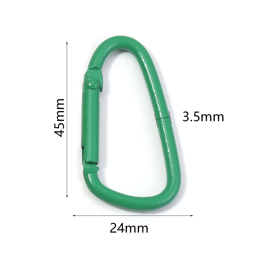 10pcs Colorful Carabiner Clip  – Jewelry Making A Ring recenzja i cena