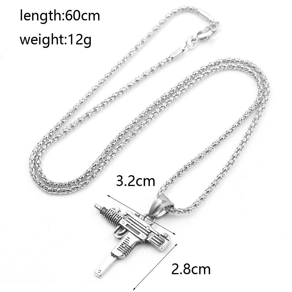Punk Uzi Pistol Machine Gun Ne – Jewelry Making Workshops recenzja i cena