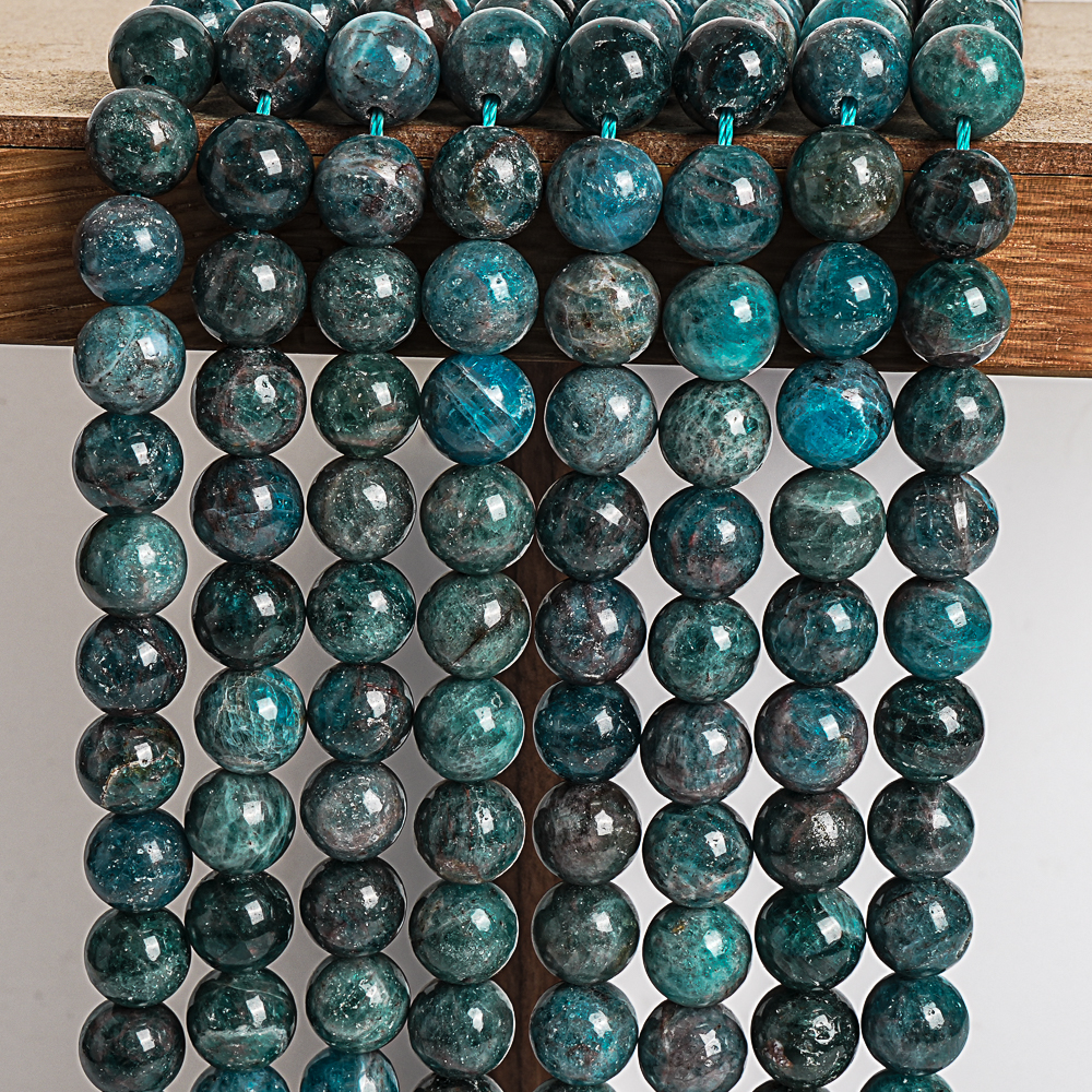 7-8/10mm Natural Apatite Gemst – Jewelry Making Drill recenzja i cena