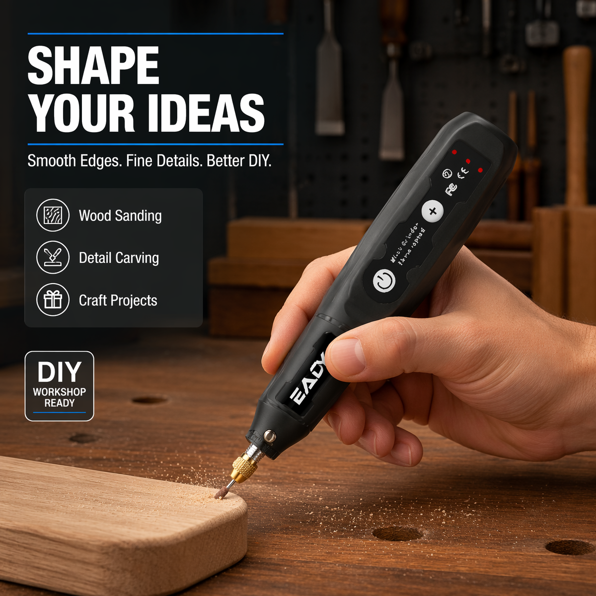 EADY 3.7V 3-Speed USB Recharge – Jewelry Making Workshops recenzja i cena
