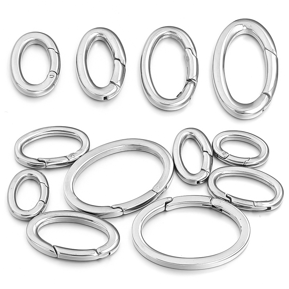 1pc Stainless Steel Spring Cla – Jewelry Making A Ring recenzja i cena