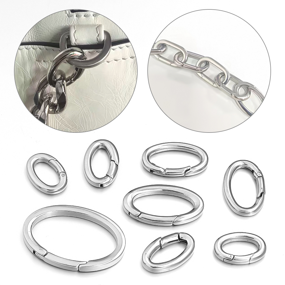 1pc Stainless Steel Spring Cla – Jewelry Making A Ring recenzja i cena