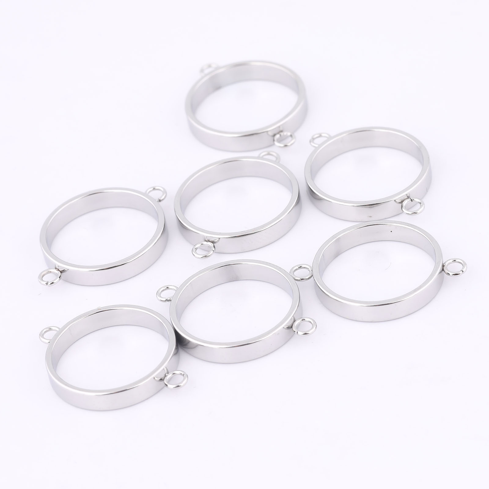 10pcs Stainless Steel 14mm Ope – Pendant Blank Bezel recenzja i cena