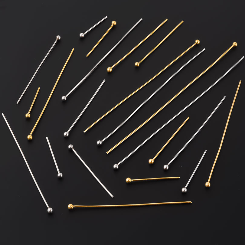 50pcs/Lot 18K Gold Plated Ball – Jewelry Making Drill recenzja i cena