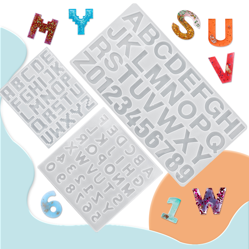 Alphabet Epoxy Resin Mold Kit  – Jewelry Making Drill recenzja i cena