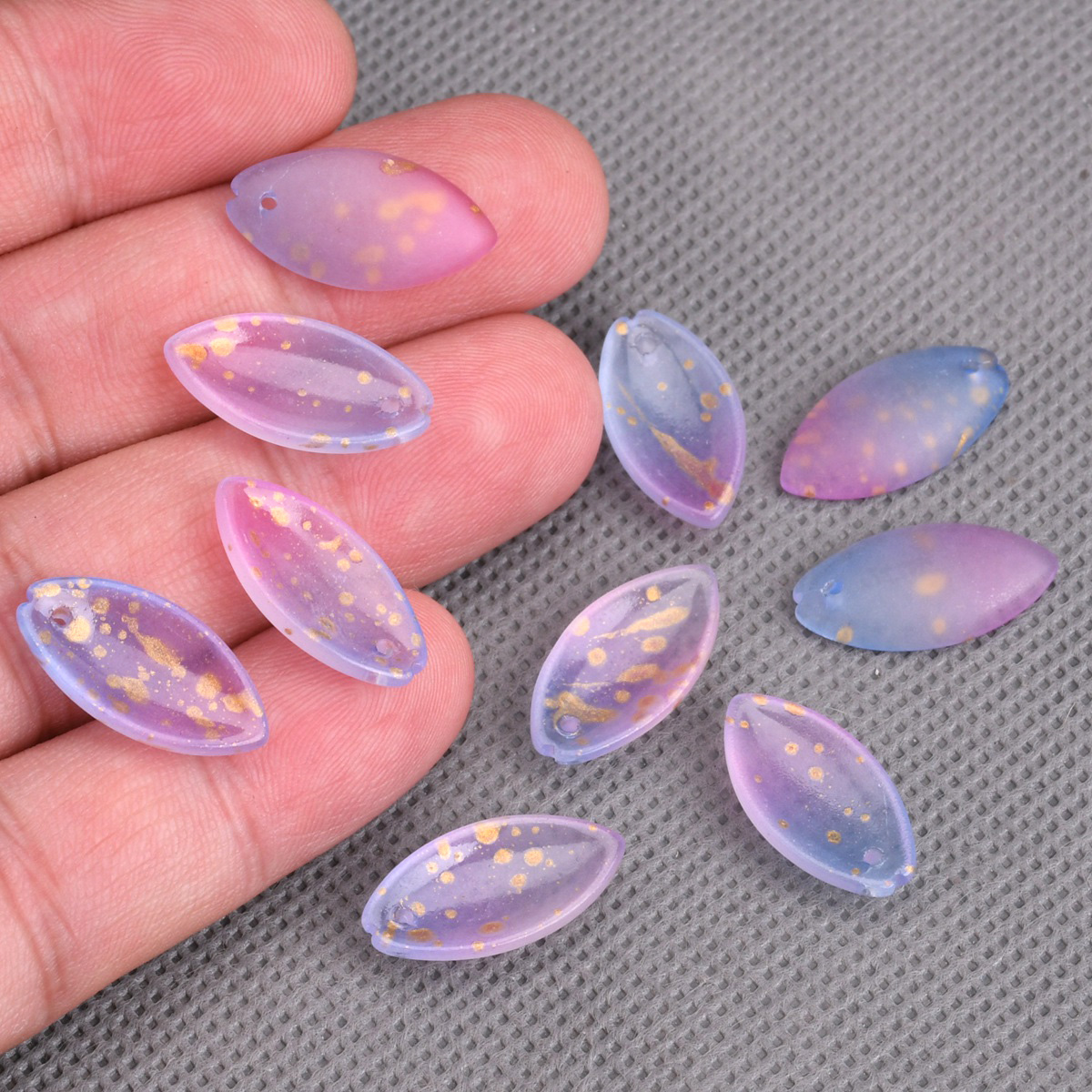 10pcs 20x10mm Petal Lampwork C – Jewelry Making Drill recenzja i cena