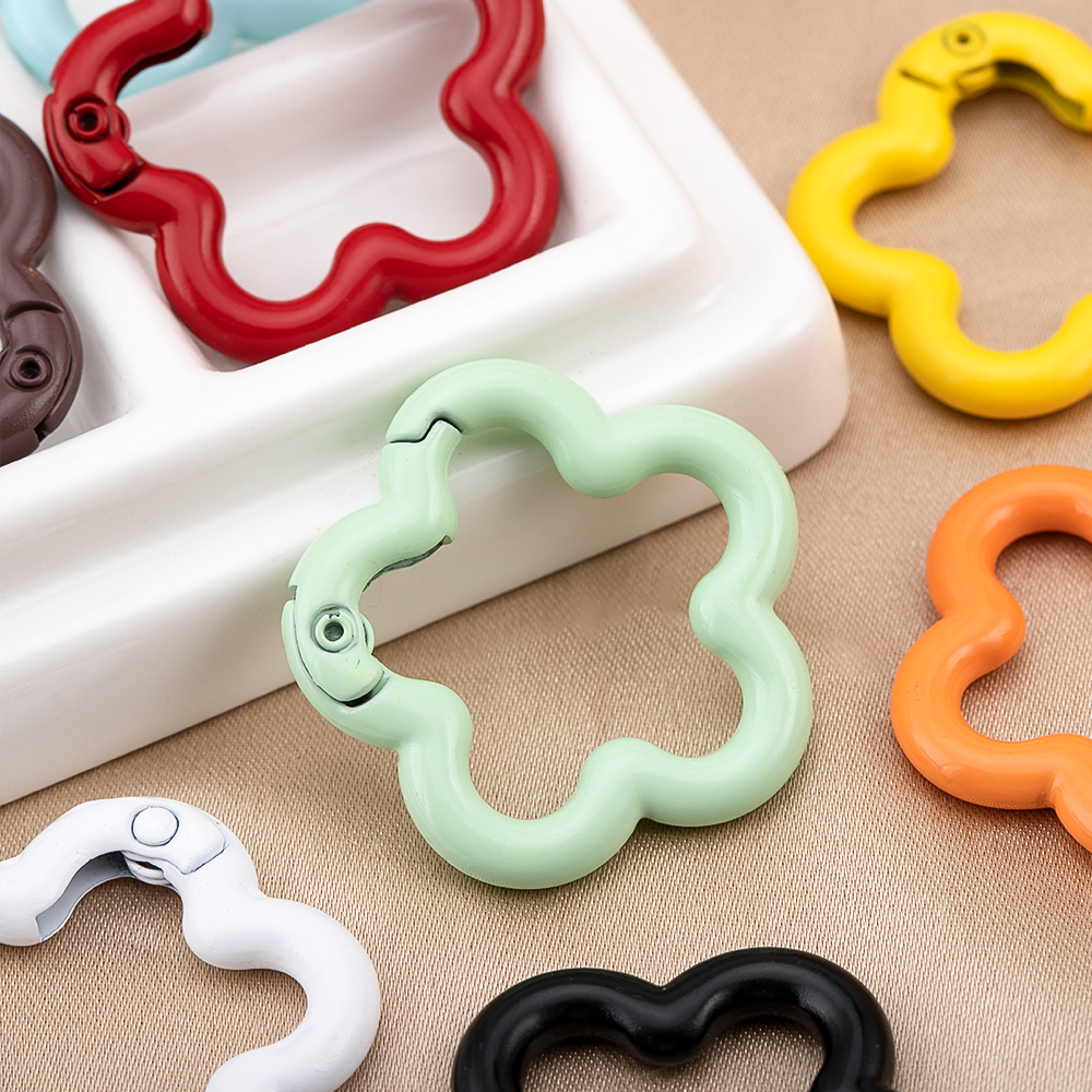 5/10pcs Colorful Flower-shaped – Jewelry Making A Ring recenzja i cena