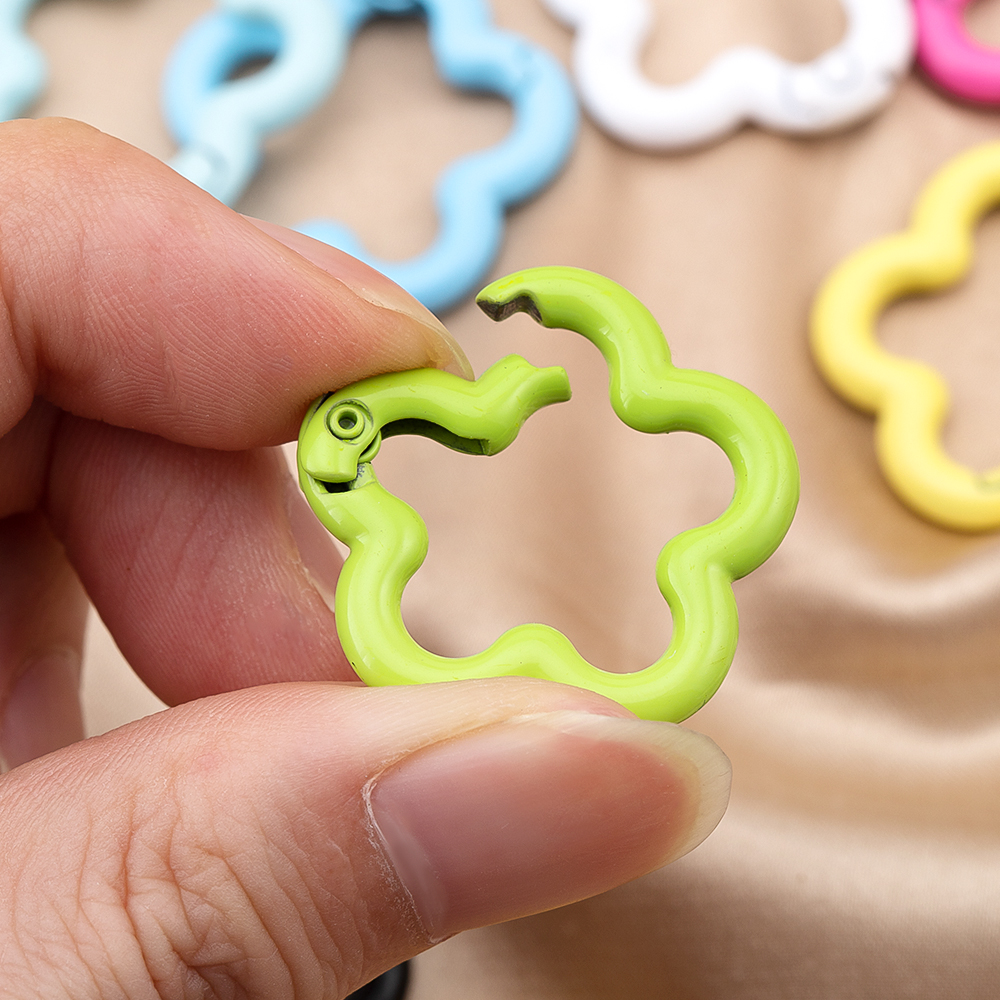 5/10pcs Colorful Flower-shaped – Jewelry Making A Ring recenzja i cena