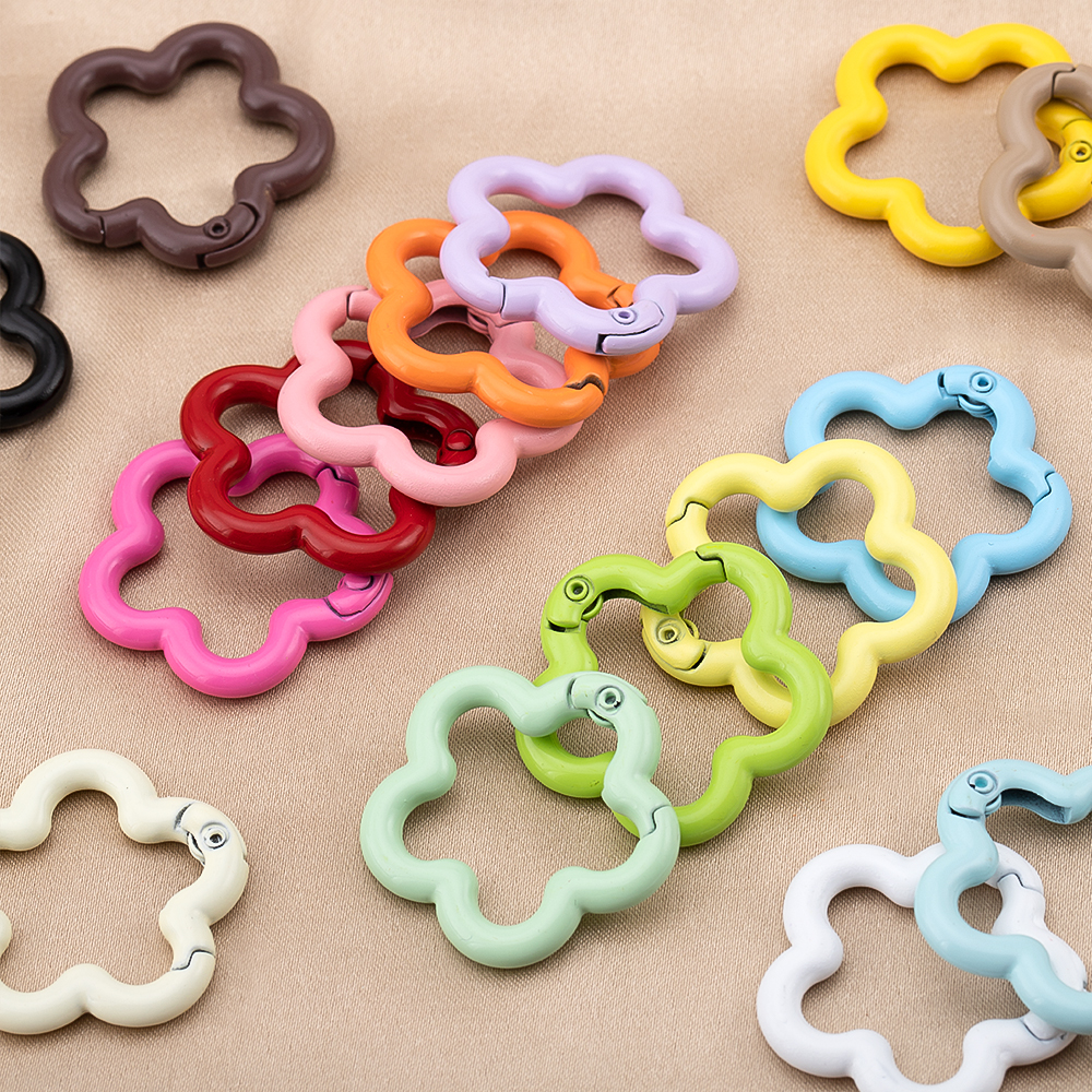 5/10pcs Colorful Flower-shaped – Jewelry Making A Ring recenzja i cena