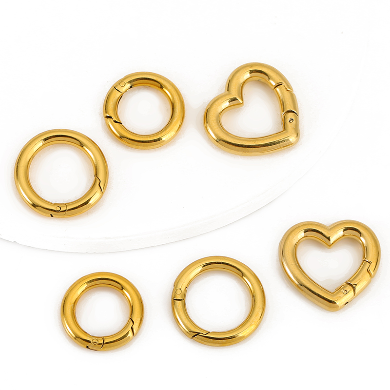 2pcs Stainless Steel Clasps He – Jewelry Making A Ring recenzja i cena