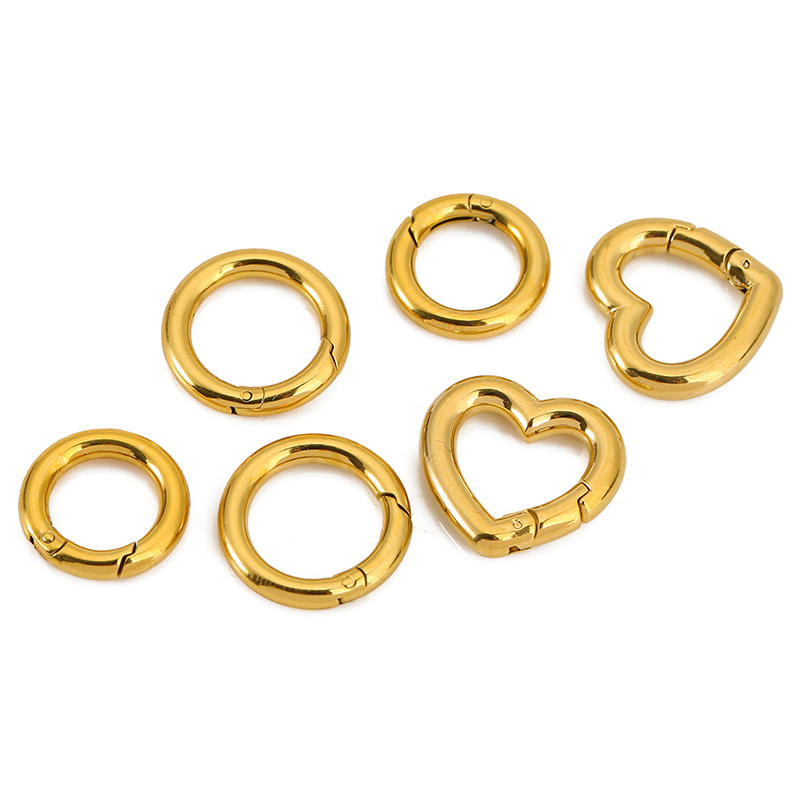 2pcs Stainless Steel Clasps He – Jewelry Making A Ring recenzja i cena