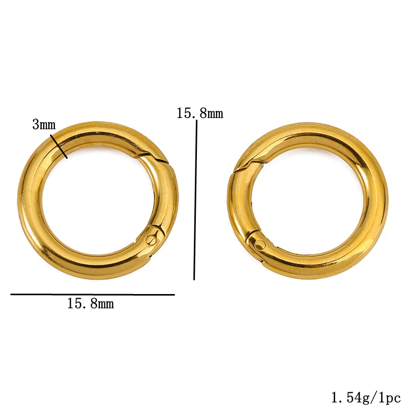 2pcs Stainless Steel Clasps He – Jewelry Making A Ring recenzja i cena