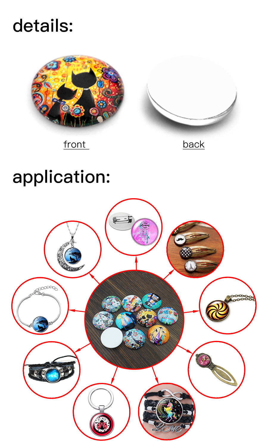 Cute Drawing Bee honeycomb pat – Jewelry Making Drawing recenzja i cena