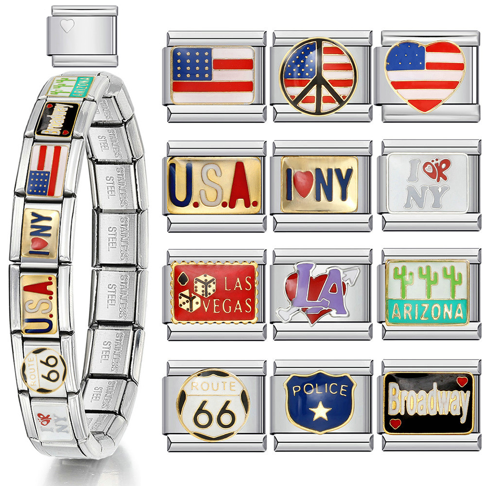 1pc Y2K Italian Charm Bracelet – Jewelry Making New York recenzja i cena
