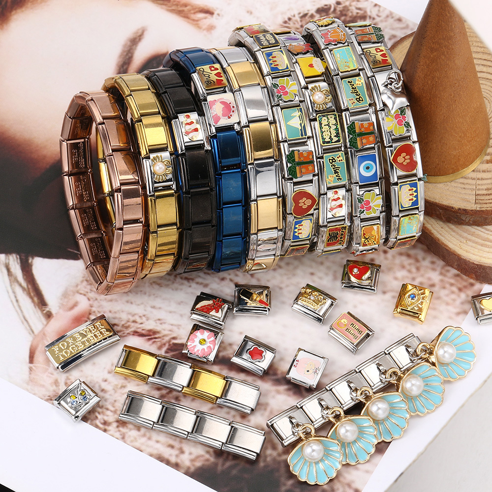 1pc Y2K Italian Charm Bracelet – Jewelry Making New York recenzja i cena