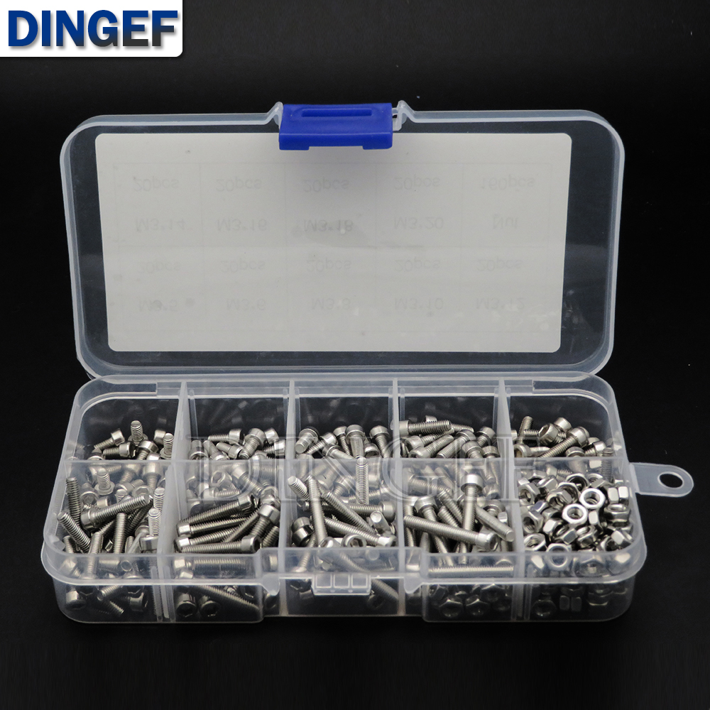 340PCS M3 M3x5 M3x6 M3x8 M3x10 – Head Pin Assorted recenzja i cena