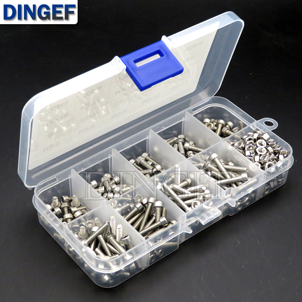 340PCS M3 M3x5 M3x6 M3x8 M3x10 – Head Pin Assorted recenzja i cena
