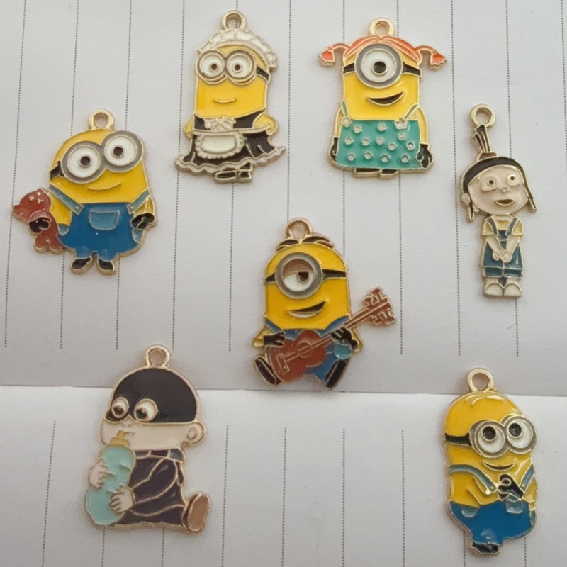 10pcs alloy drip oil cartoon p – Jewelry Making Factory recenzja i cena