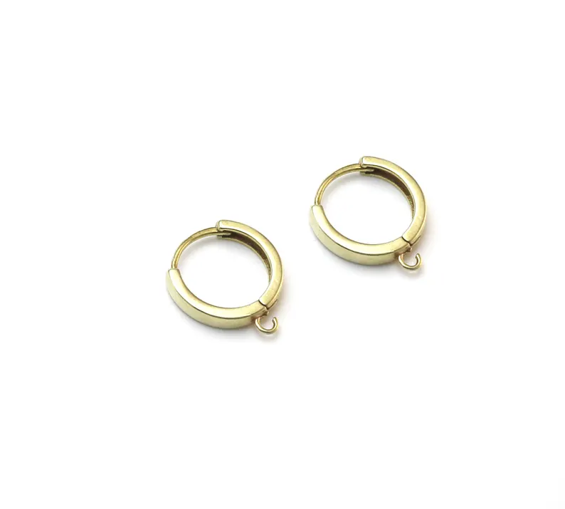 10pcs Brass Ear Hoops, Leverba – Jewelry Making Supplies recenzja i cena