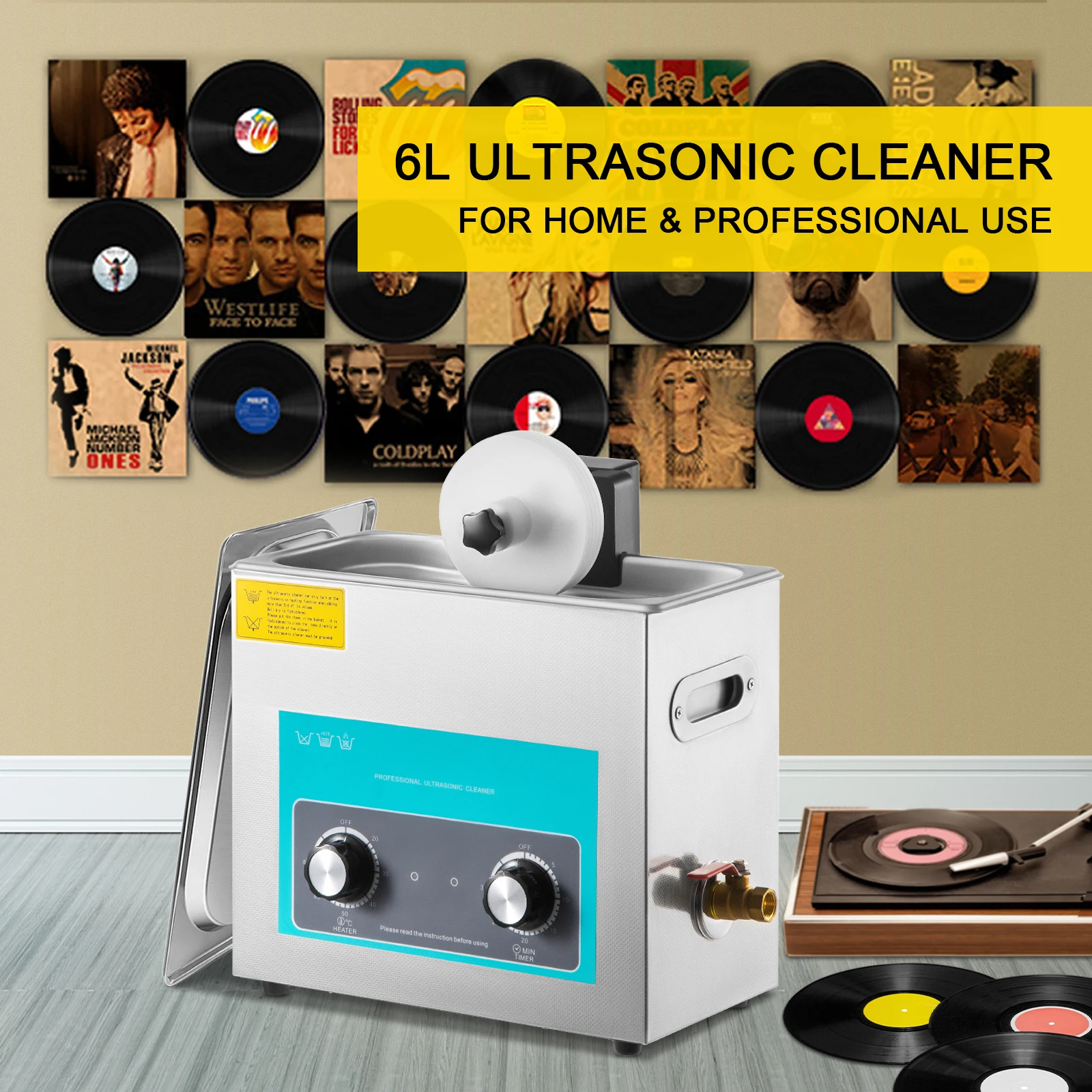SIHAO 6L Vinyl Record Cleaner  – Jewelry Making Workshops recenzja i cena