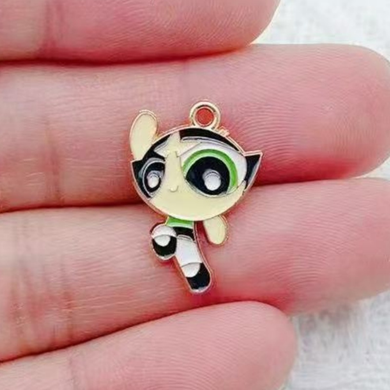 10pcs Alloy Oil-Dripping Carto – Jewelry Making Factory recenzja i cena