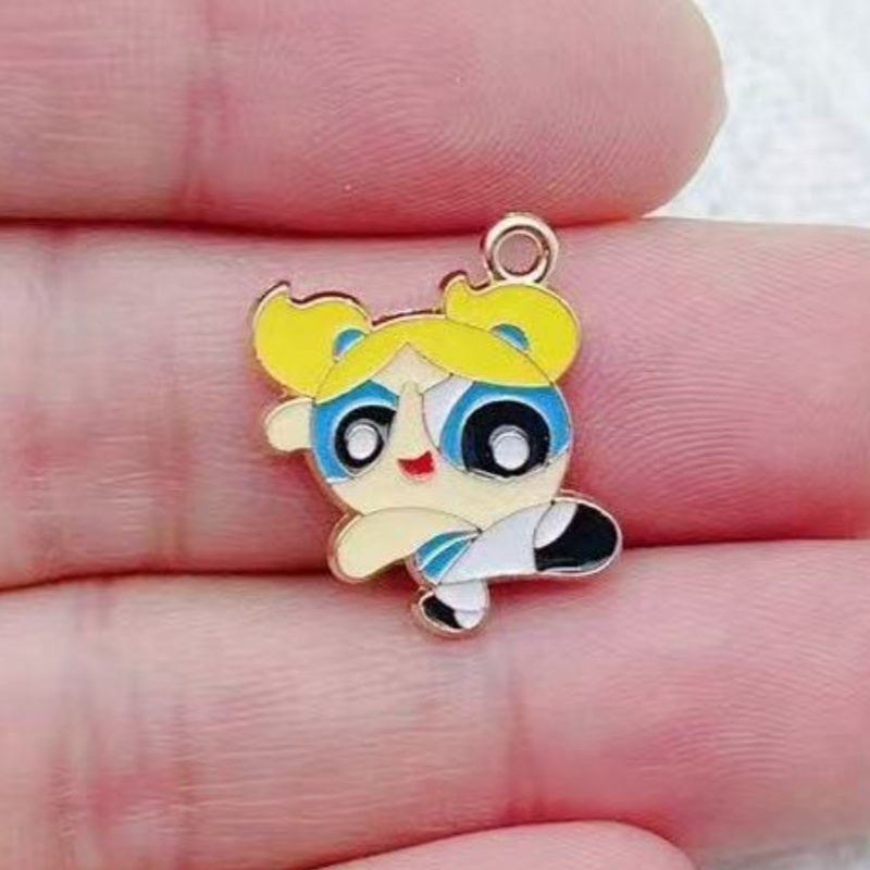 10pcs Alloy Oil-Dripping Carto – Jewelry Making Factory recenzja i cena