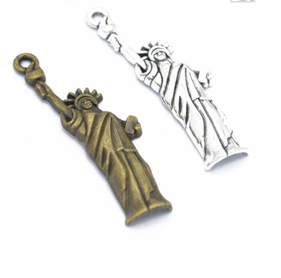5pcs Charms Statue Of Liberty  – Jewelry Making New York recenzja i cena