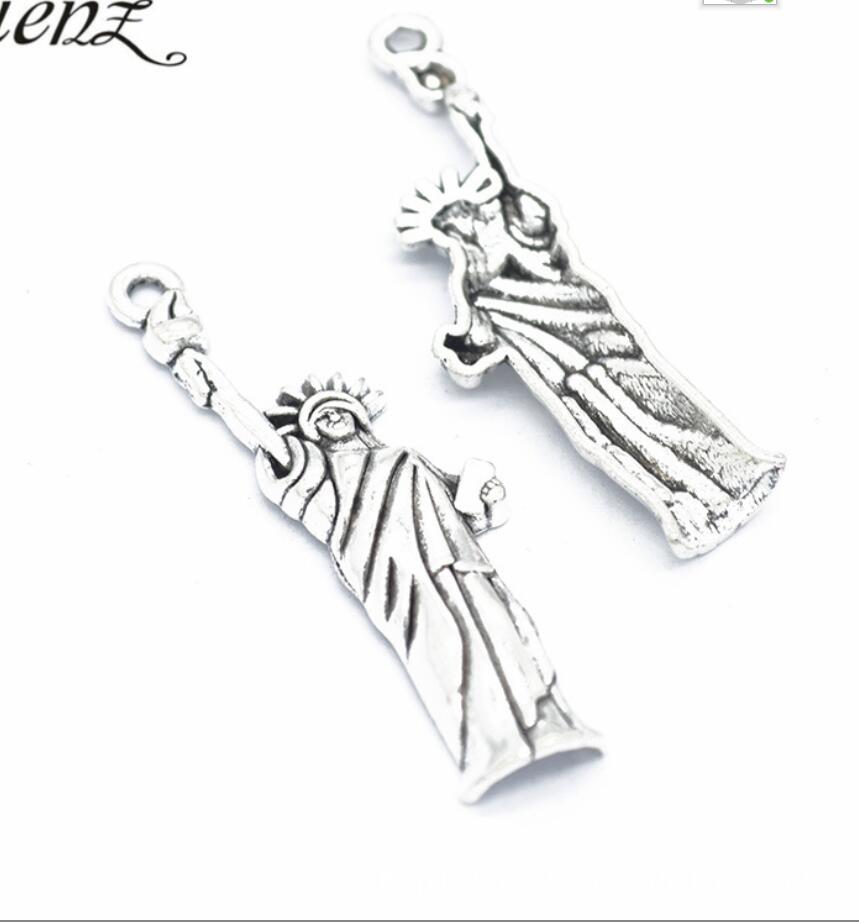 5pcs Charms Statue Of Liberty  – Jewelry Making New York recenzja i cena