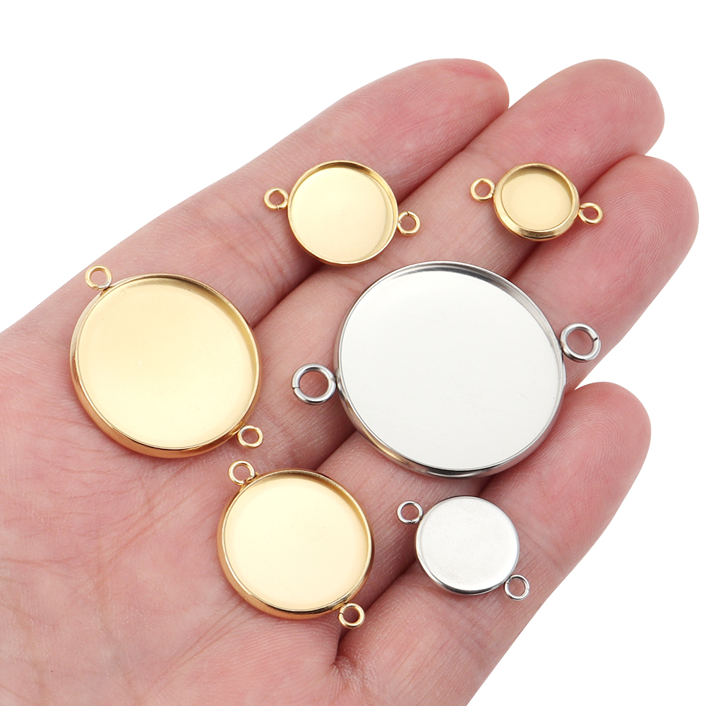 10pcs 6-30mm Round Stainless S – Pendant Blank Bezel recenzja i cena