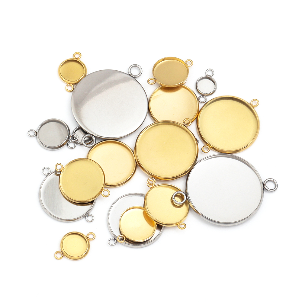 10pcs 6-30mm Round Stainless S – Pendant Blank Bezel recenzja i cena