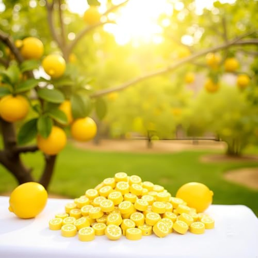 200Pcs Yellow Lemon Polymer Cl – Jewelry Making Supplies recenzja i cena