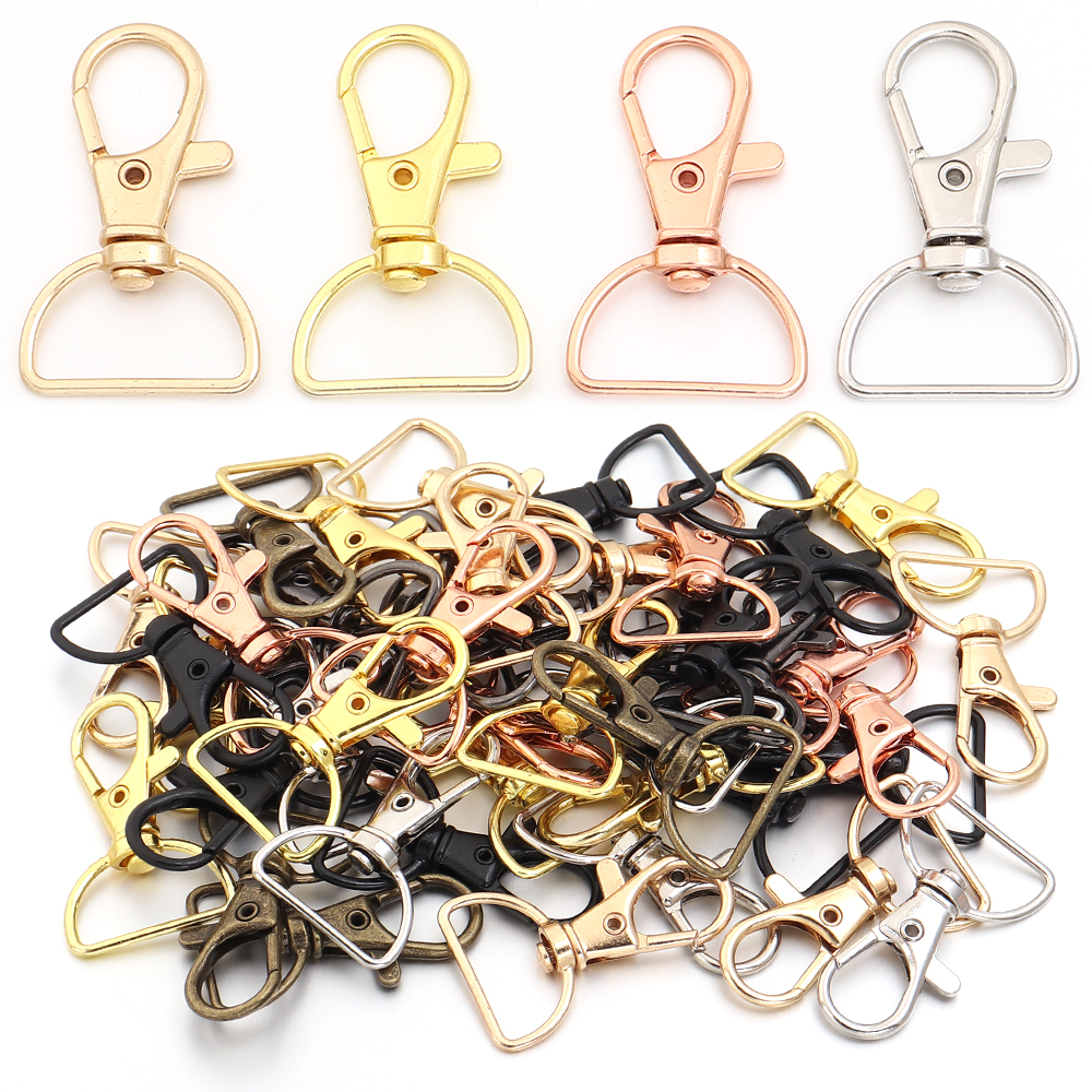 10pcs/lot Metal Swivel Clasps  – Jewelry Making A Ring recenzja i cena