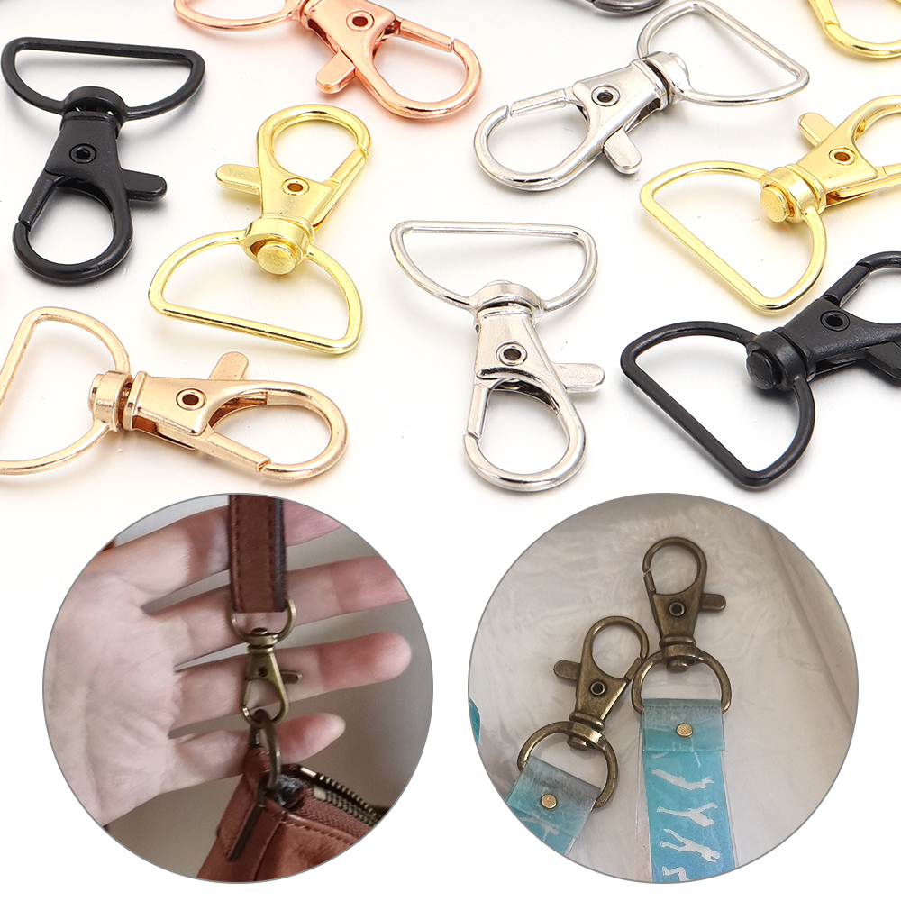 10pcs/lot Metal Swivel Clasps  – Jewelry Making A Ring recenzja i cena
