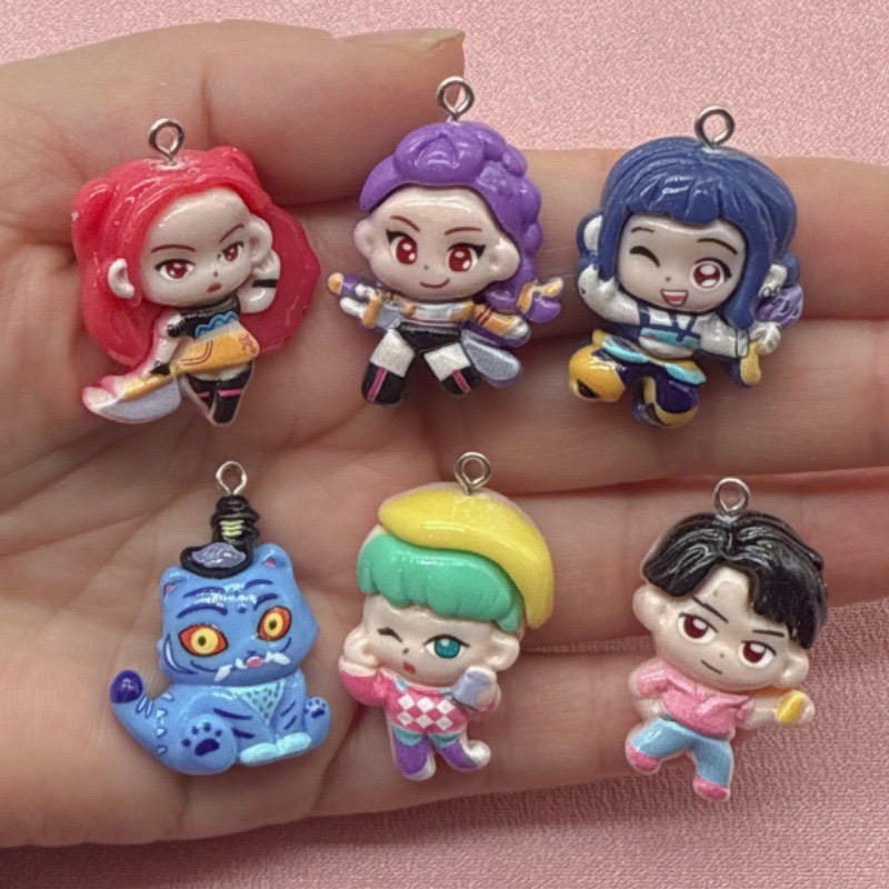 10pcs resin cartoon pendant, D – Jewelry Making Factory recenzja i cena