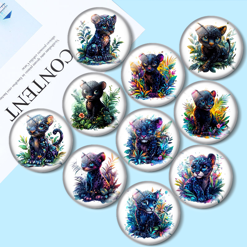Black Panther Clipart 10pcs Co – Jewelry Making Drawing recenzja i cena