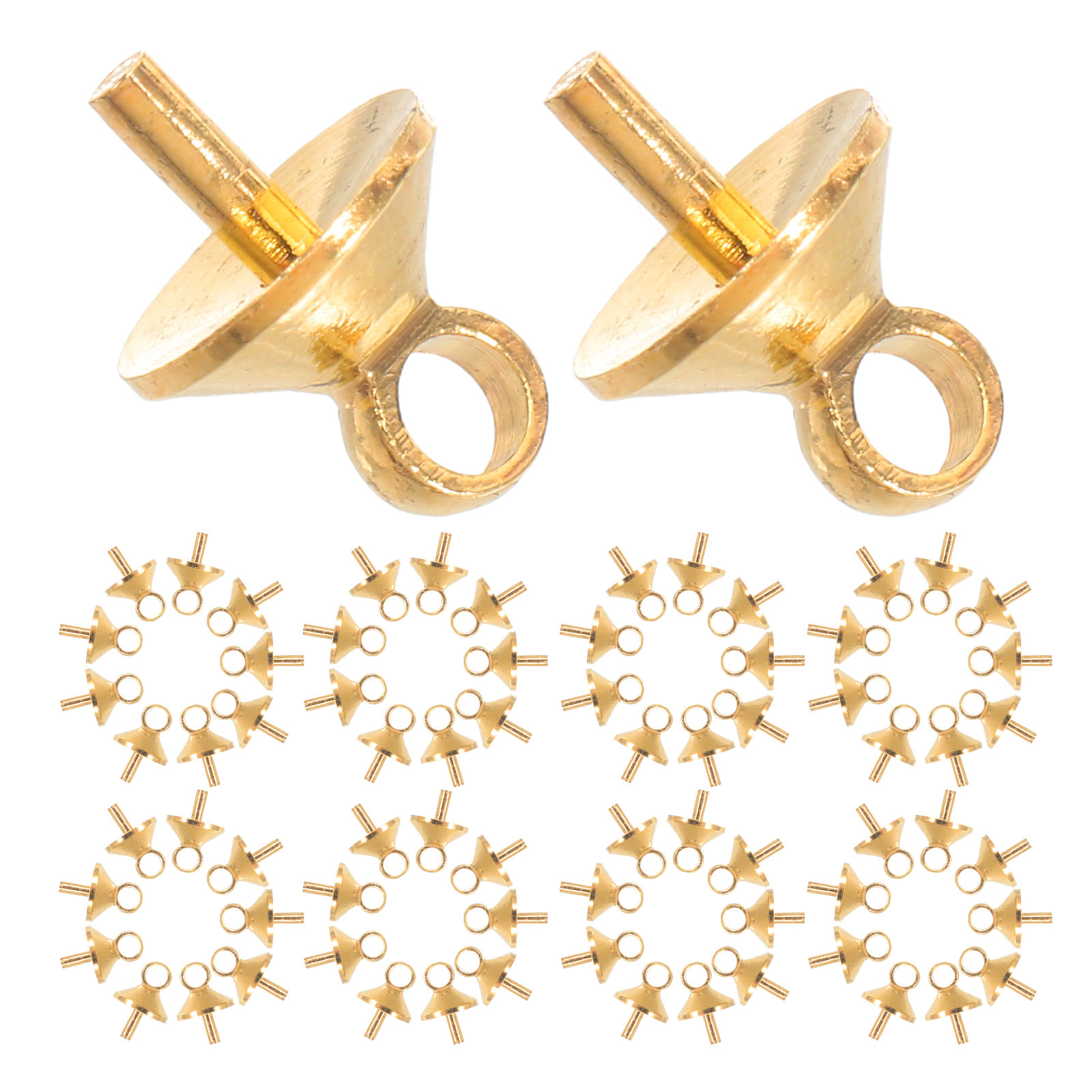 100Pcs Pure Copper Half-Drille – Jewelry Making Drill recenzja i cena