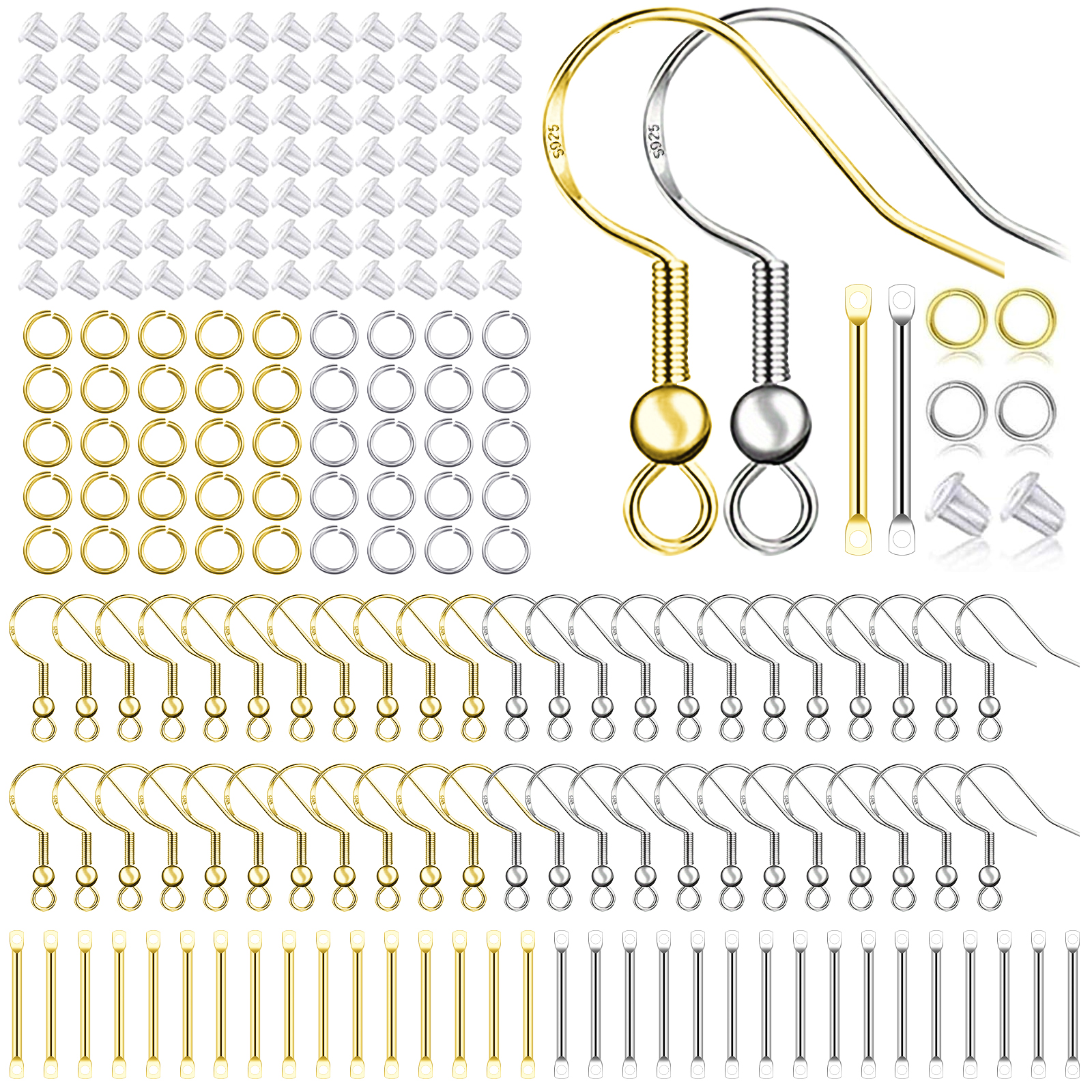 925 Silver/Gold Plated Earring – Jewelry Making A Ring recenzja i cena