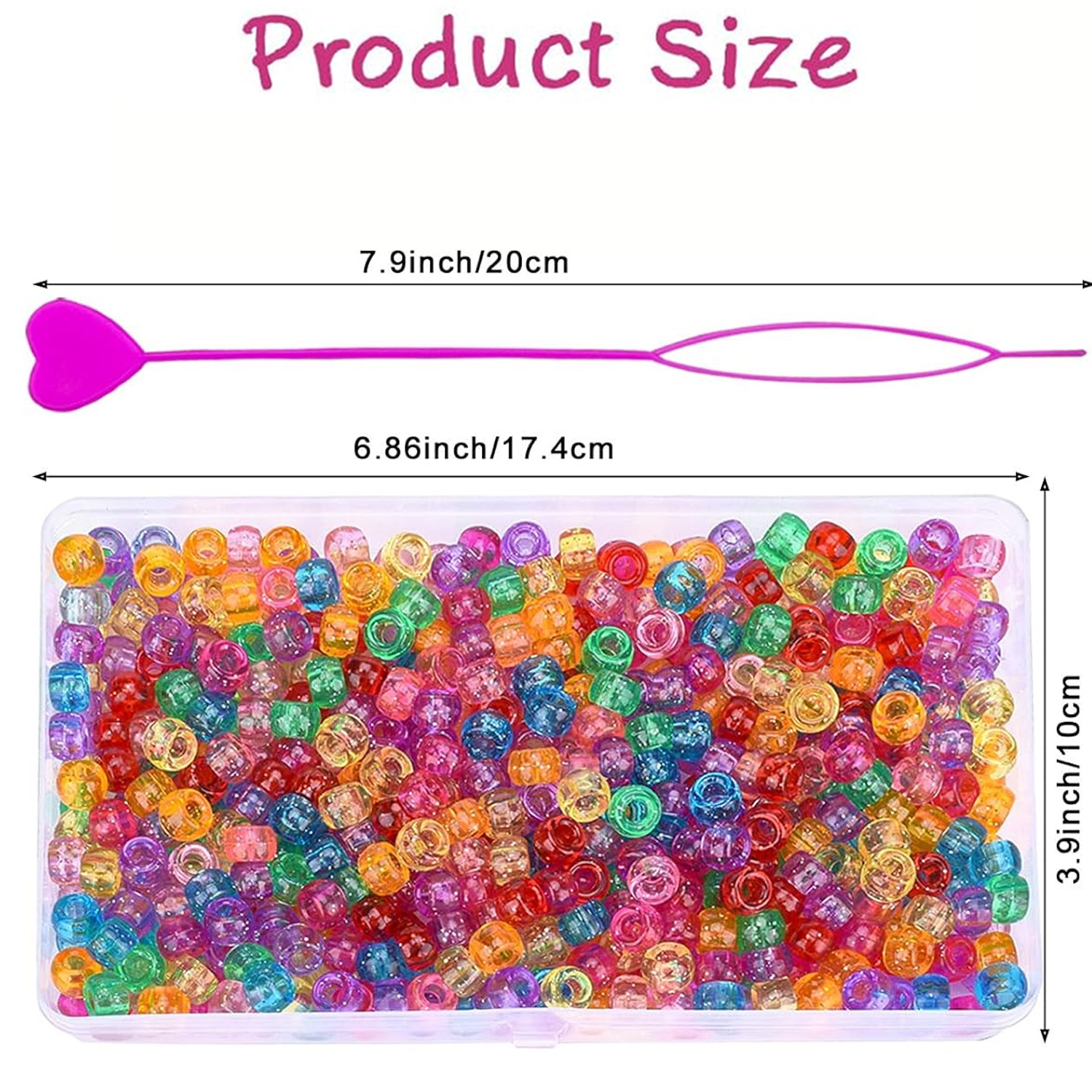 500PCS 9 × 6mm glitter small h – Jewelry Making Workshops recenzja i cena