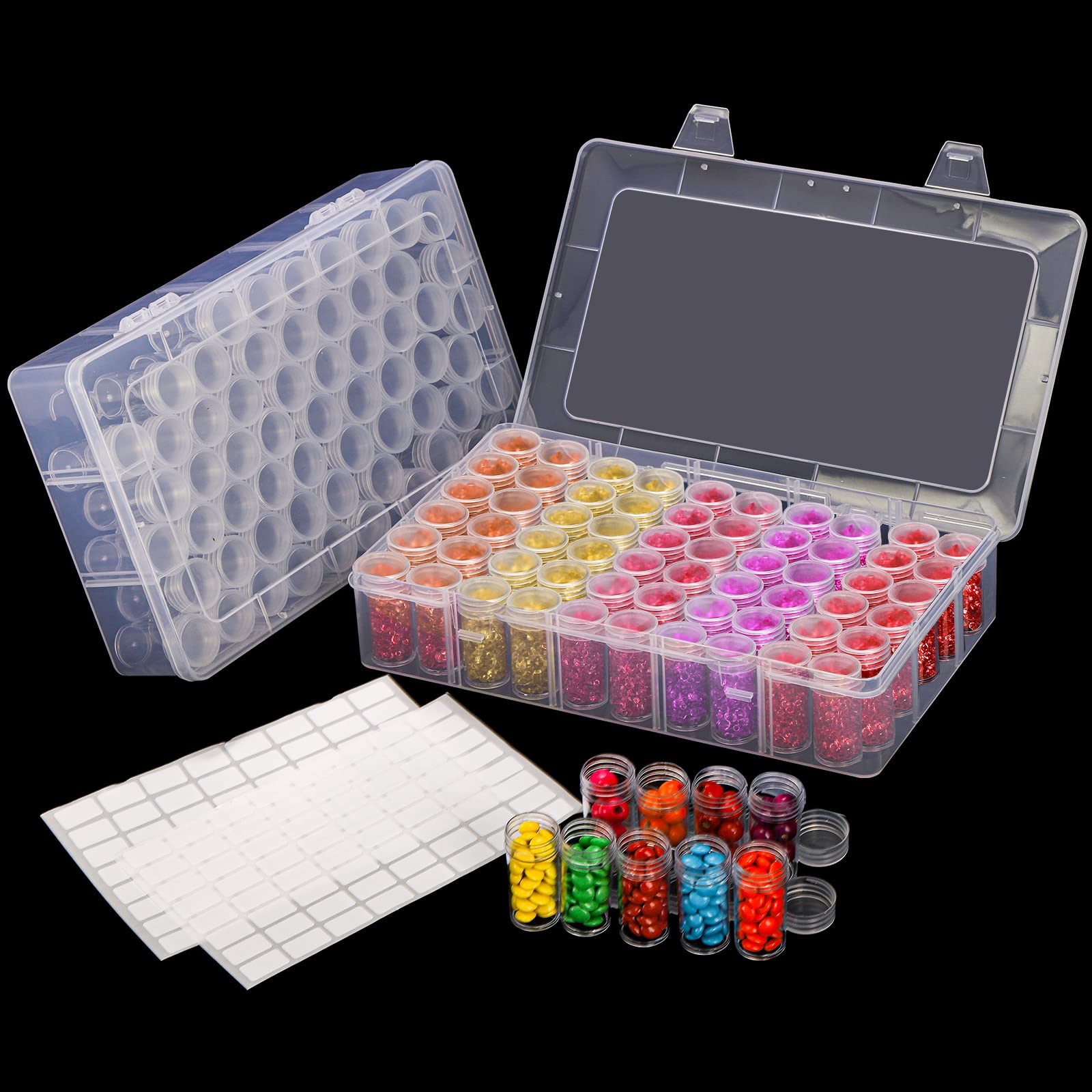 1pc 24/30//38/60 Slots Plastic – Jewelry Making Workshops recenzja i cena