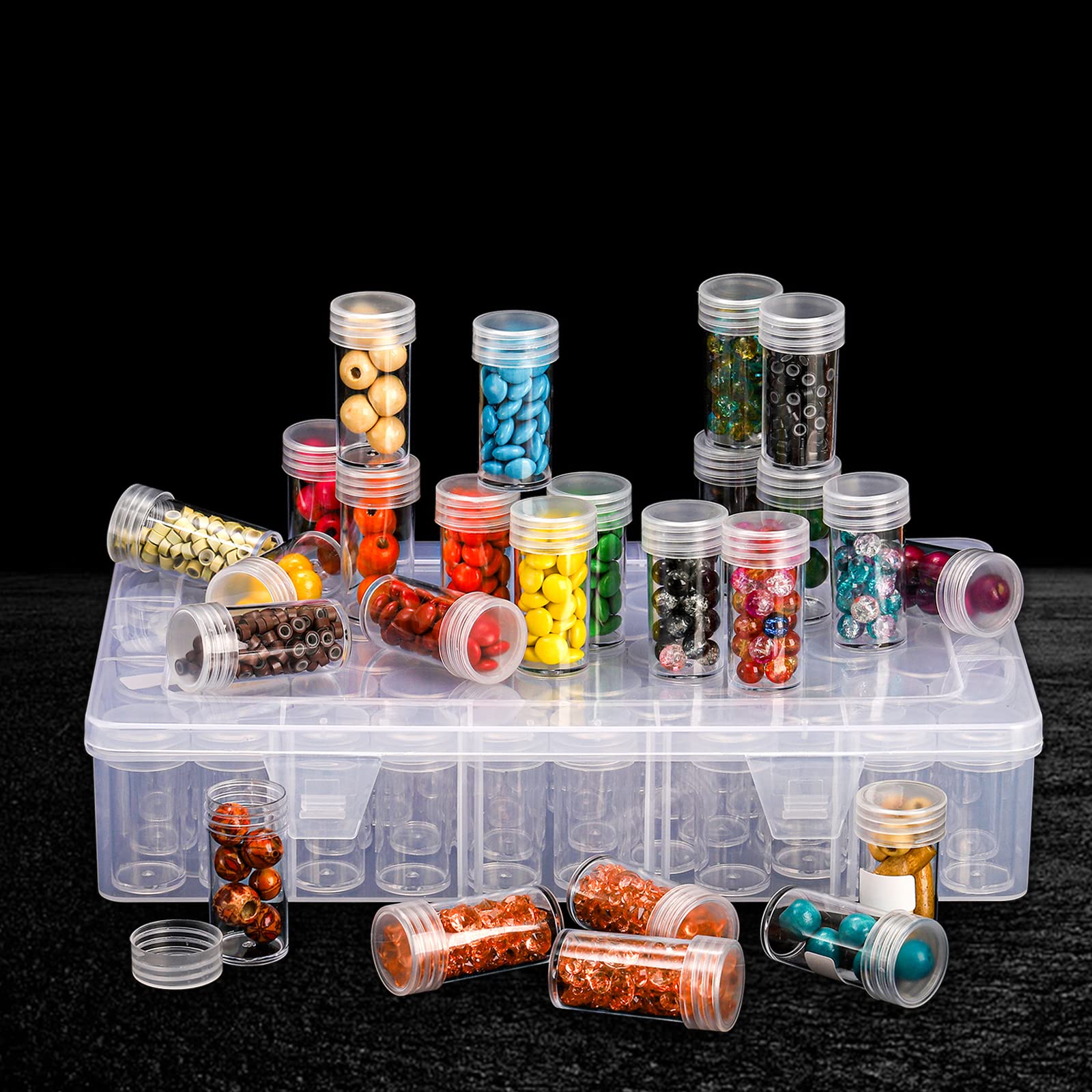 1pc 24/30//38/60 Slots Plastic – Jewelry Making Workshops recenzja i cena