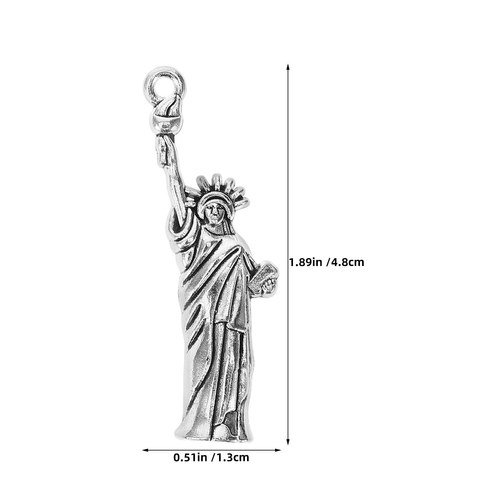 50Pcs Statue of Liberty Charms – Jewelry Making New York recenzja i cena