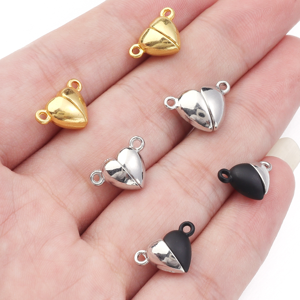 5pcs/Lot Alloy Love Heart Shap – Jewelry Making Factory recenzja i cena