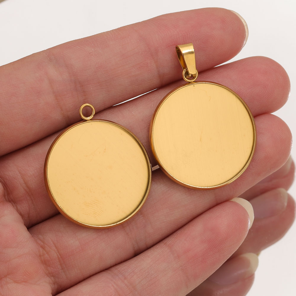 10pcs Stainless Steel Gold Pen – Pendant Blank Bezel recenzja i cena