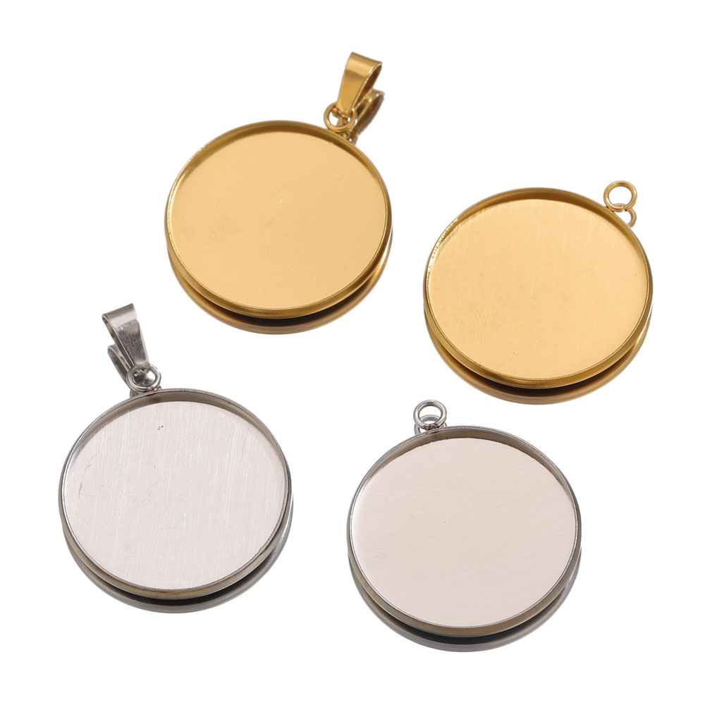 10pcs Stainless Steel Gold Pen – Pendant Blank Bezel recenzja i cena