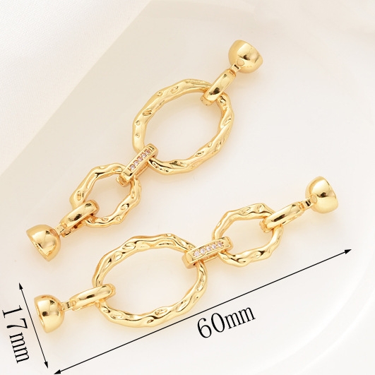 Zircon Fasteners For Bracelets – Jewelry Making Supplies recenzja i cena